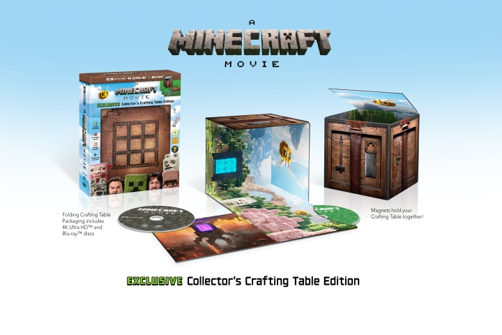 A MINECRAFT MOVIE - The Minecraft Cube Edition i gruppen HJEMMEELEKTRONIK / Lyd & billede / Tv og tilbehør / Film / Blu-ray hos TP E-commerce Nordic AB (D27372)