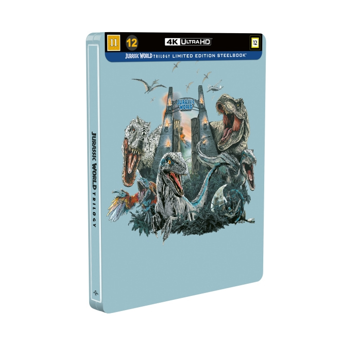Jurassic World Trilogy Limited Edition i gruppen HJEMMEELEKTRONIK / Lyd & billede / Tv og tilbehør / Film / Blu-ray hos TP E-commerce Nordic AB (D27379)