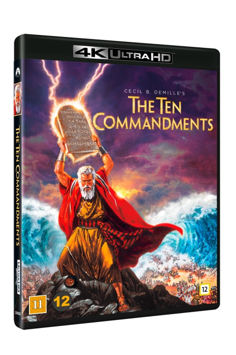 The Ten Commandments i gruppen HJEMMEELEKTRONIK / Lyd & billede / Tv og tilbehør / Film / Blu-ray hos TP E-commerce Nordic AB (D27413)