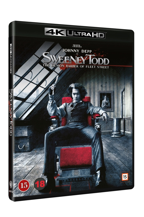 Sweeney Todd i gruppen HJEMMEELEKTRONIK / Lyd & billede / Tv og tilbehør / Film / Blu-ray hos TP E-commerce Nordic AB (D27422)