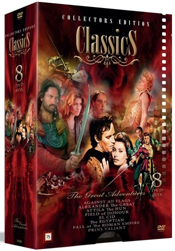 Classics - 8 DVD Box - True classic stories i gruppen HJEMMEELEKTRONIK / Lyd & billede / Tv og tilbehør / Film / DVD hos TP E-commerce Nordic AB (D27434)