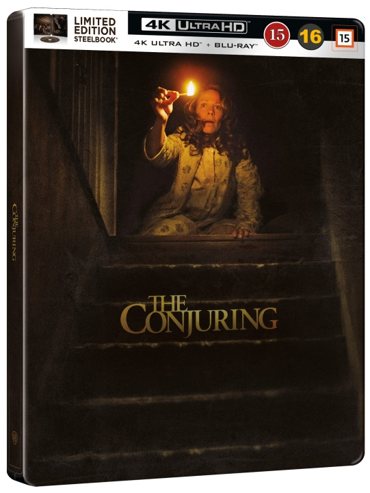 The Conjuring Steelbook i gruppen HJEMMEELEKTRONIK / Lyd & billede / Tv og tilbehør / Film / Blu-ray hos TP E-commerce Nordic AB (D27491)
