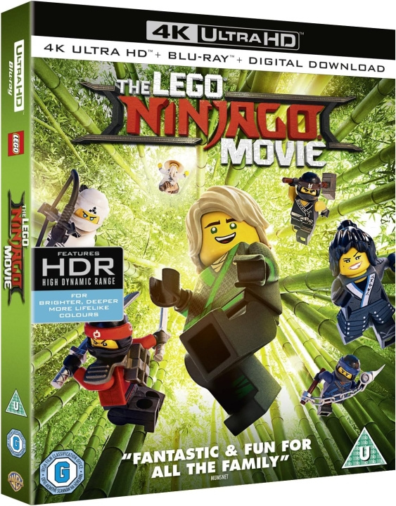 The Lego Ninjago Movie i gruppen HJEMMEELEKTRONIK / Lyd & billede / Tv og tilbehør / Film / Blu-ray hos TP E-commerce Nordic AB (D27492)