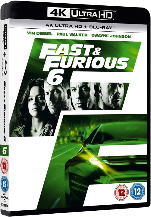 The Fast And The Furious 6 i gruppen HJEMMEELEKTRONIK / Lyd & billede / Tv og tilbehør / Film / Blu-ray hos TP E-commerce Nordic AB (D27493)