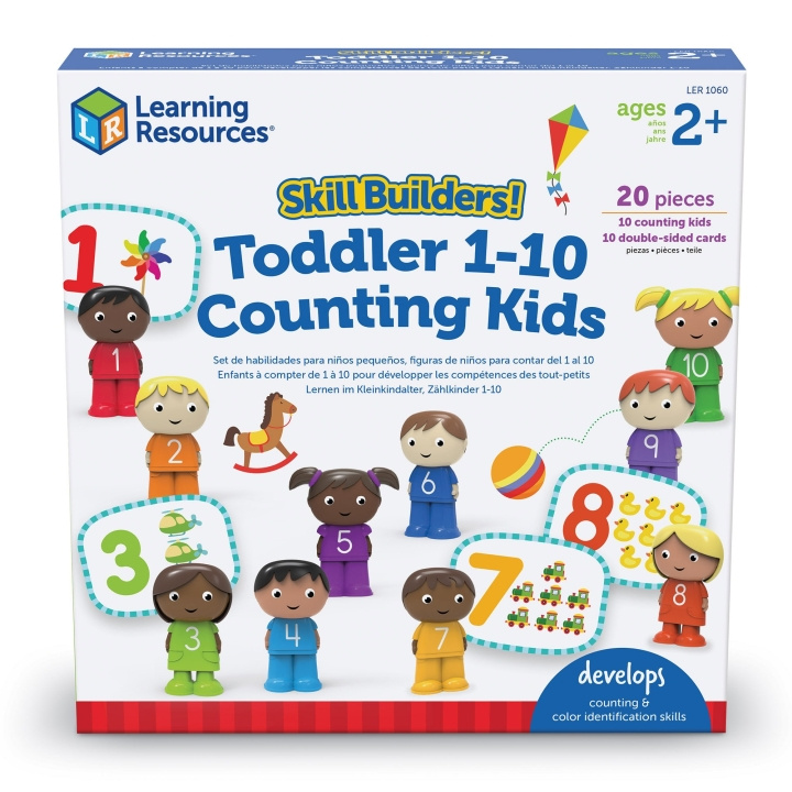 Learning Resources Færdighedsbyggere! Småbørn 1-10 tæller børn - (LSP1060-SCA) i gruppen LEGETØJ, BØRN & BABY / Legetøj / Legesæt hos TP E-commerce Nordic AB (D27517)