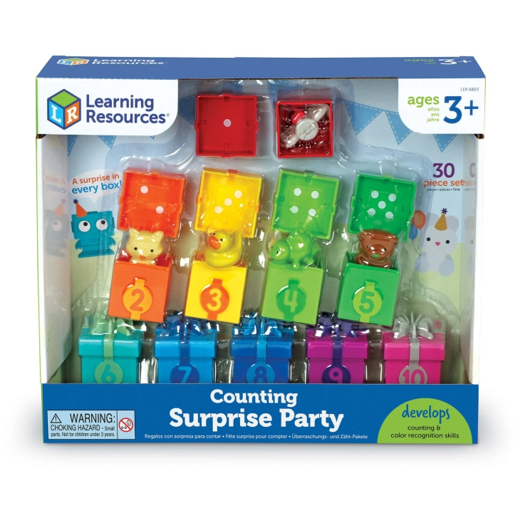 Learning Resources Counting Surprise Party™ (LSP6803-SCA) i gruppen LEGETØJ, BØRN & BABY / Babyleg (0-3 år) / Aktivitetslegetøj hos TP E-commerce Nordic AB (D27537)