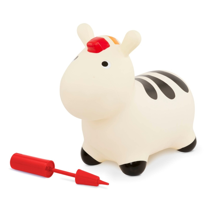 Battat Zebra hoppedyr (712754) i gruppen LEGETØJ, BØRN & BABY / Babyleg (0-3 år) / Aktivitetslegetøj hos TP E-commerce Nordic AB (D27544)