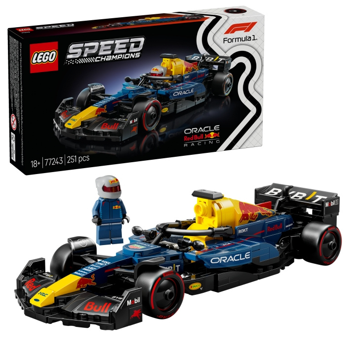 LEGO Speed Champions - Oracle Red Bull Racing RB20 F1® Racerbil (77243) i gruppen LEGETØJ, BØRN & BABY / Legetøj / Bygge legesager / Lego hos TP E-commerce Nordic AB (D27547)