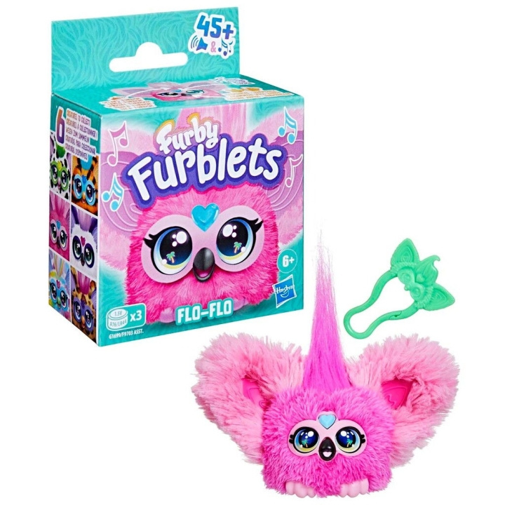 FURBY Furblets S4 Party Animals - Flo-Flo (341-1699) i gruppen LEGETØJ, BØRN & BABY / Legetøj / Figurer, miniaturer og tilbehør hos TP E-commerce Nordic AB (D27553)