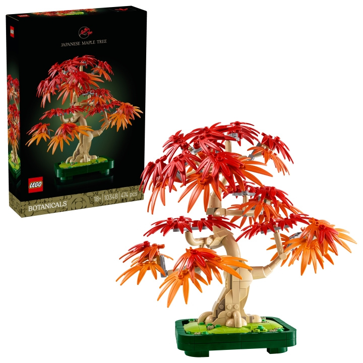 LEGO Botanicals - Japansk rød ahorn-bonsaitræ (10348) i gruppen LEGETØJ, BØRN & BABY / Legetøj / Bygge legesager / Lego hos TP E-commerce Nordic AB (D27562)