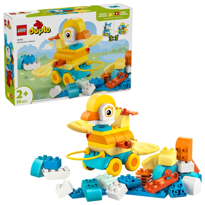 LEGO DUPLO Town - 3i1 Dyr på hjul (10448) i gruppen LEGETØJ, BØRN & BABY / Legetøj / Bygge legesager / Lego hos TP E-commerce Nordic AB (D27574)