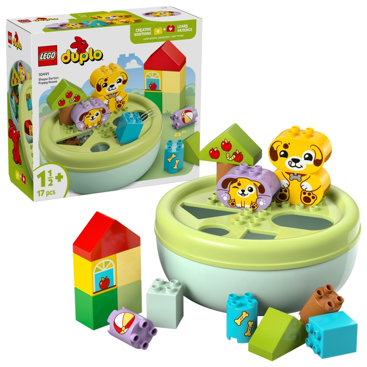 LEGO DUPLO My First - Formsortering: Hvalpehus (10441) i gruppen LEGETØJ, BØRN & BABY / Legetøj / Bygge legesager / Lego hos TP E-commerce Nordic AB (D27575)