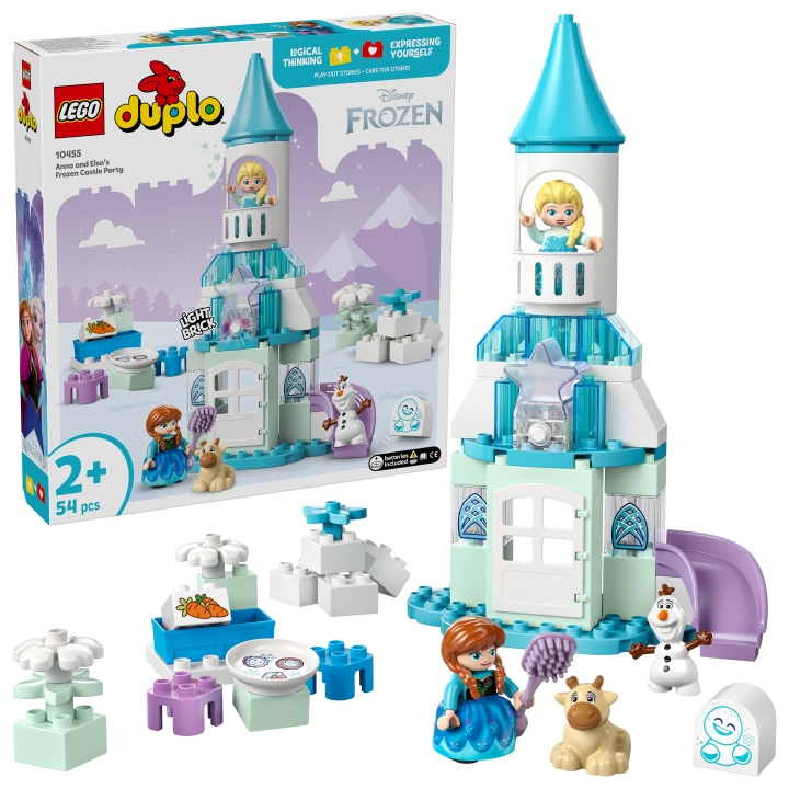LEGO DUPLO Disney TM - Annas og Elsas frosne slotsfest (10455) i gruppen LEGETØJ, BØRN & BABY / Legetøj / Bygge legesager / Lego hos TP E-commerce Nordic AB (D27578)
