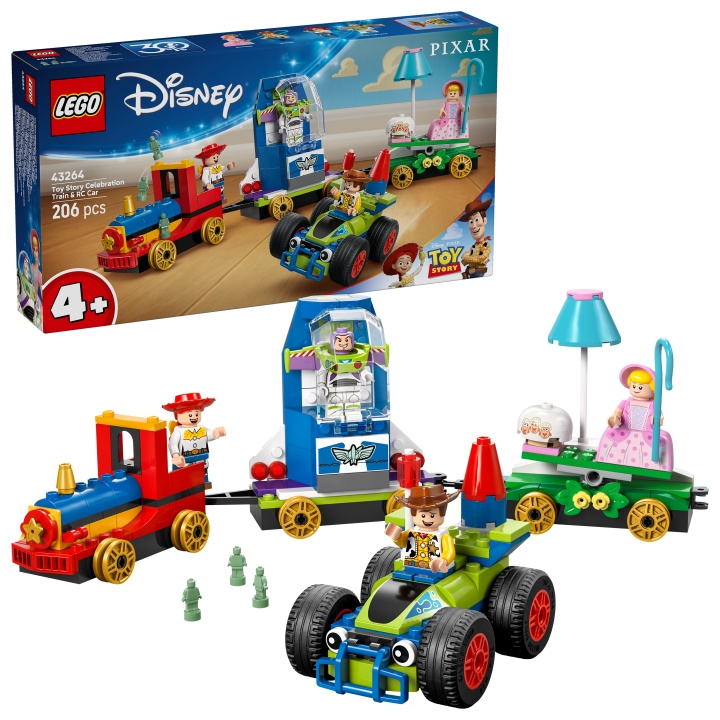 LEGO Disney Pixar - Toy Story Celebration Train & RC Car (43264) i gruppen LEGETØJ, BØRN & BABY / Legetøj / Bygge legesager / Lego hos TP E-commerce Nordic AB (D27580)