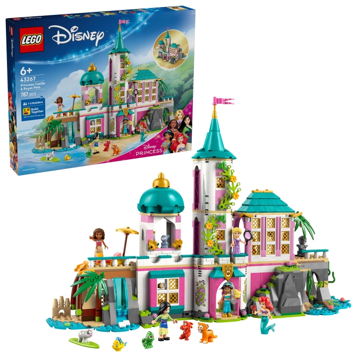 LEGO Disney Princess - Prinsesseslot og kongelige kæledyr (43267) i gruppen LEGETØJ, BØRN & BABY / Legetøj / Bygge legesager / Lego hos TP E-commerce Nordic AB (D27581)