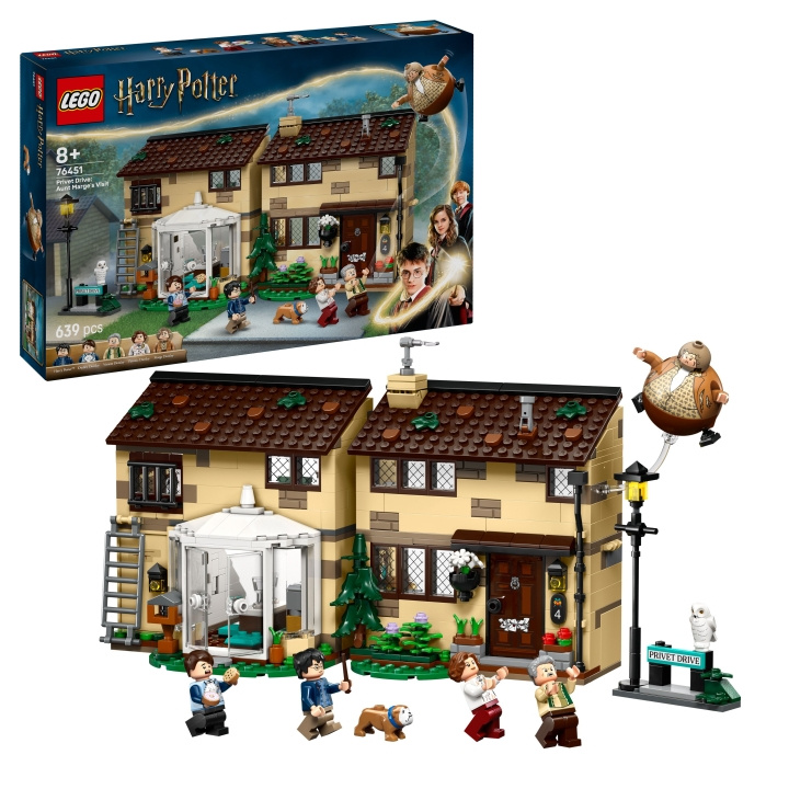 LEGO Harry Potter TM - Privet Drive: Tante Marges besøg (76451) i gruppen LEGETØJ, BØRN & BABY / Legetøj / Bygge legesager / Lego hos TP E-commerce Nordic AB (D27589)
