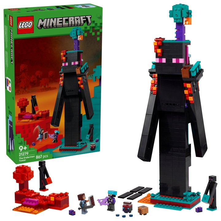 LEGO Minecraft - Enderman-tårnet (21279) i gruppen LEGETØJ, BØRN & BABY / Legetøj / Bygge legesager / Lego hos TP E-commerce Nordic AB (D27593)