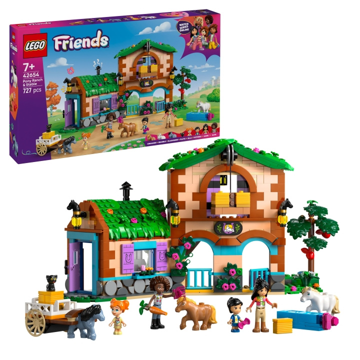 LEGO LEGO Friends - Ponyranch og -stald (42654) i gruppen LEGETØJ, BØRN & BABY / Legetøj / Bygge legesager / Lego hos TP E-commerce Nordic AB (D27598)