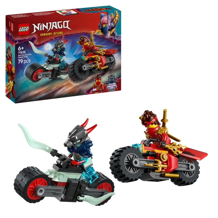 LEGO Ninjago - Kais motorcykelløb (71838) i gruppen LEGETØJ, BØRN & BABY / Legetøj / Bygge legesager / Lego hos TP E-commerce Nordic AB (D27605)