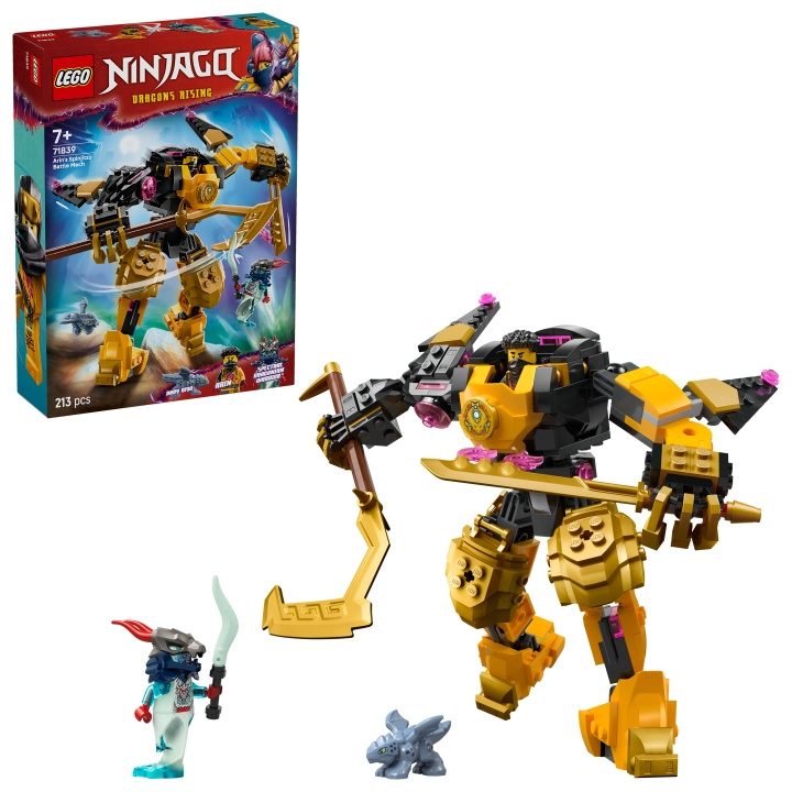 LEGO Ninjago - Arins Spinjitzu Battle Mech (71839) i gruppen LEGETØJ, BØRN & BABY / Legetøj / Bygge legesager / Lego hos TP E-commerce Nordic AB (D27606)