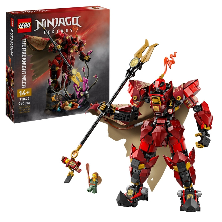 LEGO Ninjago - Fire Knight Mech (71846) i gruppen LEGETØJ, BØRN & BABY / Legetøj / Bygge legesager / Lego hos TP E-commerce Nordic AB (D27608)