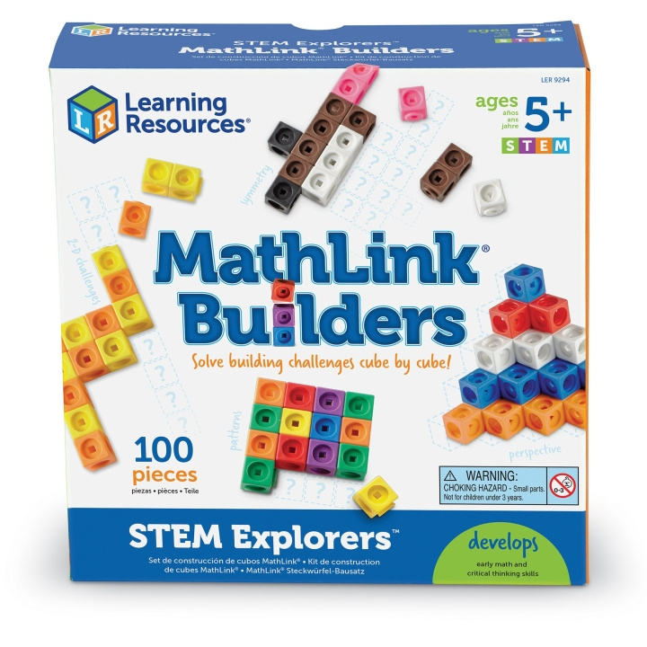 Learning Resources STEM Explorers™ MathLink® Builders (LSP9294-SCA) i gruppen LEGETØJ, BØRN & BABY / Legetøj / Legesæt hos TP E-commerce Nordic AB (D27611)