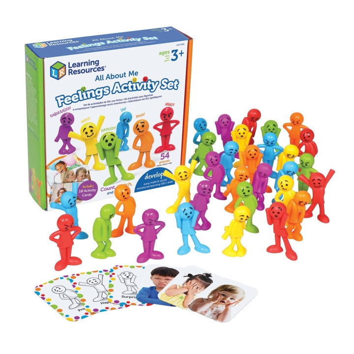 Learning Resources Alt om mig-følelser aktivitetssæt (LSP3368-SCA) i gruppen LEGETØJ, BØRN & BABY / Babyleg (0-3 år) / Aktivitetslegetøj hos TP E-commerce Nordic AB (D27616)