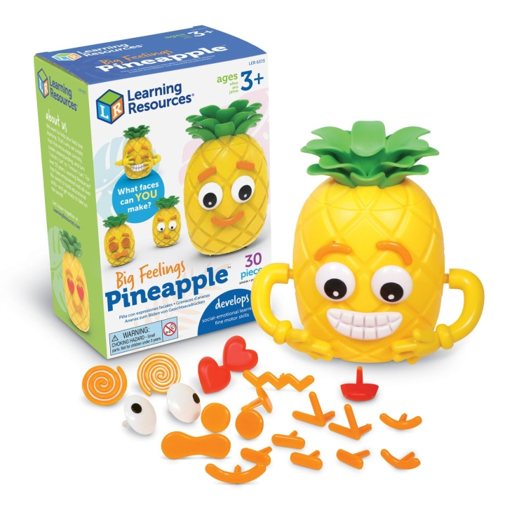 Learning Resources Ananas med store følelser (LSP6373-SCA) i gruppen LEGETØJ, BØRN & BABY / Babyleg (0-3 år) / Aktivitetslegetøj hos TP E-commerce Nordic AB (D27617)