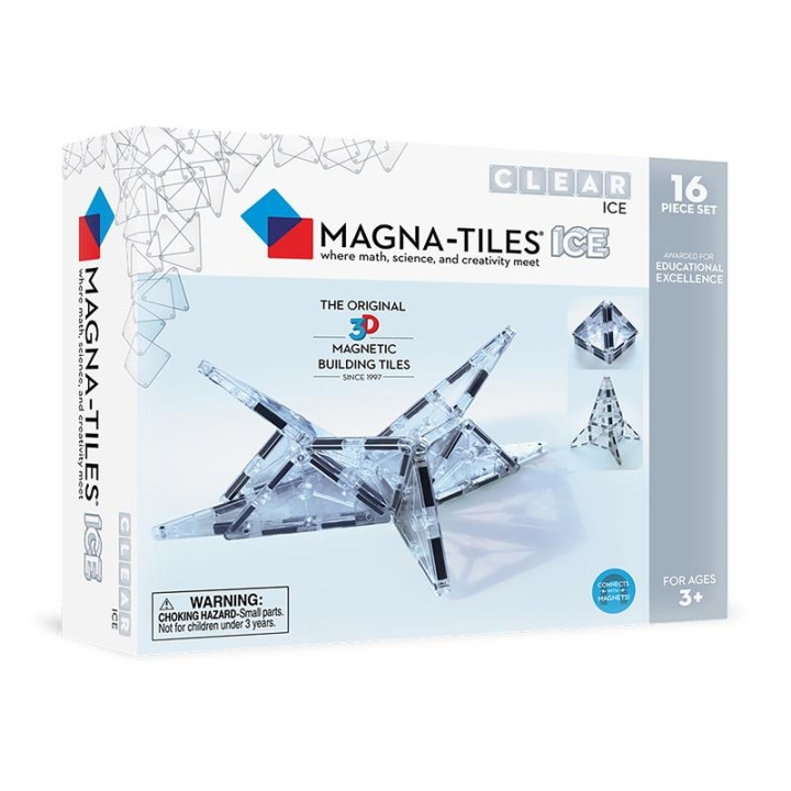 Magna Tiles MAGNA-TILES - ICE 16 stk. sæt (90214) i gruppen LEGETØJ, BØRN & BABY / Legetøj / Bygge legesager / Klodser hos TP E-commerce Nordic AB (D27641)