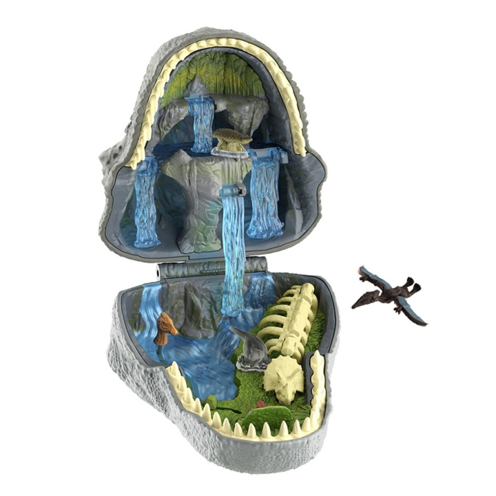Jurassic World Rebirth Micro Compact - Tyrannosaurus Rex i gruppen LEGETØJ, BØRN & BABY / Legetøj / Figurer, miniaturer og tilbehør hos TP E-commerce Nordic AB (D27652)