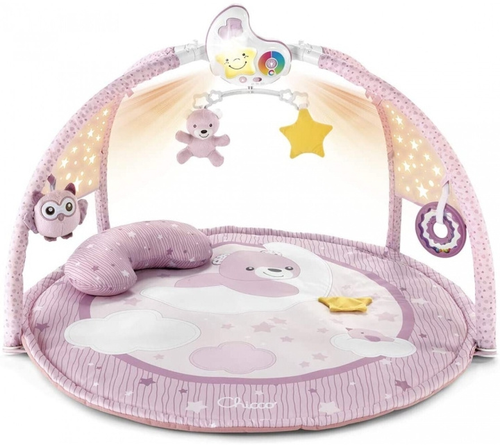 Chicco Enjoy Colors Gym lyserød (300-00009866100000) i gruppen LEGETØJ, BØRN & BABY / Babyleg (0-3 år) / Aktivitetslegetøj hos TP E-commerce Nordic AB (D27668)