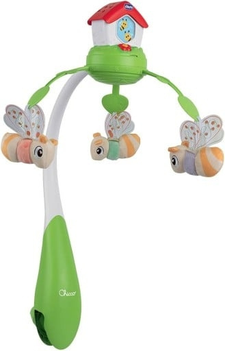Chicco Bee Hive barneseng mobil (300-00011080000000) i gruppen LEGETØJ, BØRN & BABY / Babyleg (0-3 år) / Aktivitetslegetøj hos TP E-commerce Nordic AB (D27675)