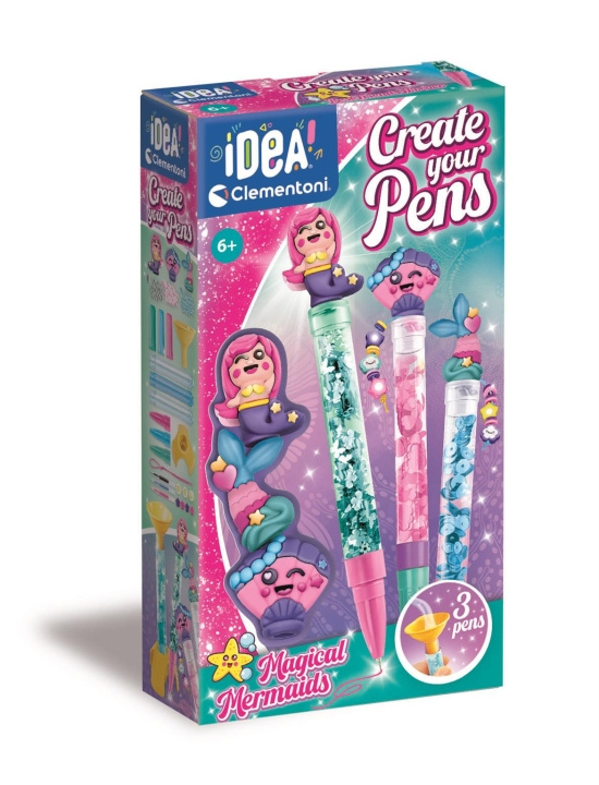 Clementoni Skab dine penne - Magiske havfruer (I-18159) i gruppen LEGETØJ, BØRN & BABY / Legetøj / Hobbyartikler hos TP E-commerce Nordic AB (D27681)