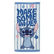 Disney Stitch (blå) - mikrofiberhåndklæde - 70 x 140 cm (WD16989) i gruppen LEGETØJ, BØRN & BABY / Pleje, sundhed og hygiejne / Bad hos TP E-commerce Nordic AB (D27687)