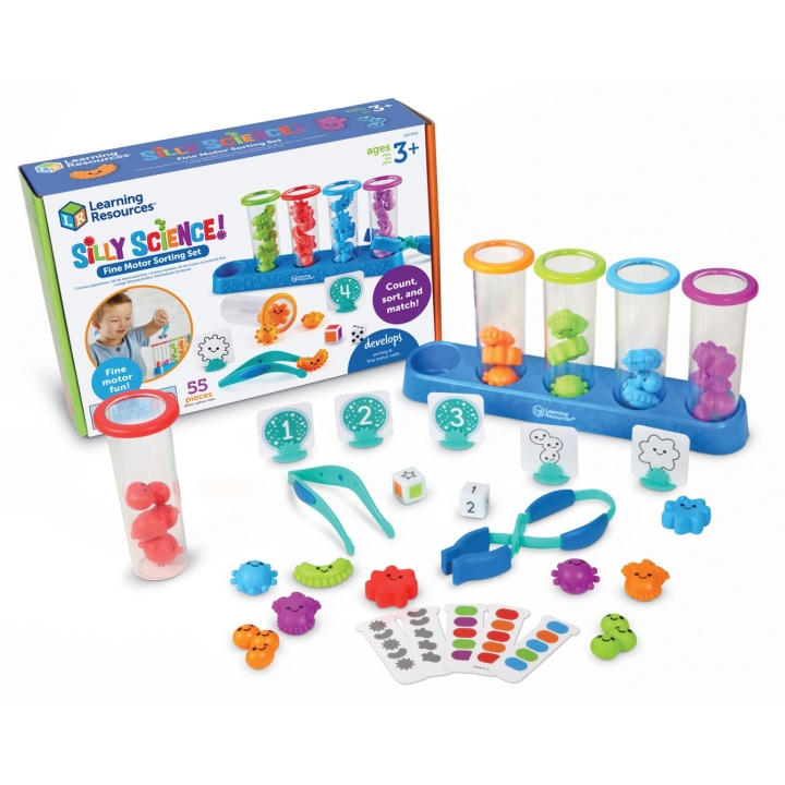 Learning Resources Silly Science finmotorisk sorteringssæt (LSP5542-SCA) i gruppen LEGETØJ, BØRN & BABY / Legetøj / Legesæt hos TP E-commerce Nordic AB (D27703)