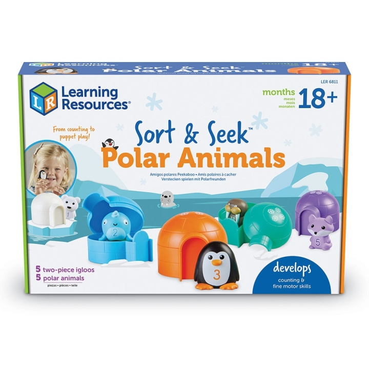 Learning Resources Sortér og søg polardyr (LSP6811-SCA) i gruppen LEGETØJ, BØRN & BABY / Legetøj / Legesæt hos TP E-commerce Nordic AB (D27707)