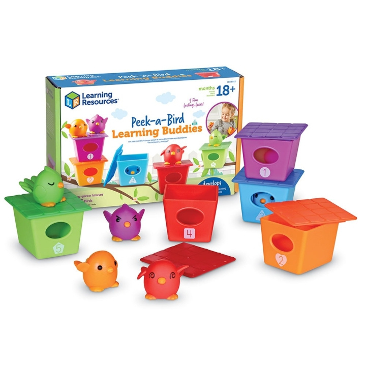 Learning Resources Peek-a-Bird læringsbuddies (LSP6812-SCA) i gruppen LEGETØJ, BØRN & BABY / Babyleg (0-3 år) / Aktivitetslegetøj hos TP E-commerce Nordic AB (D27708)