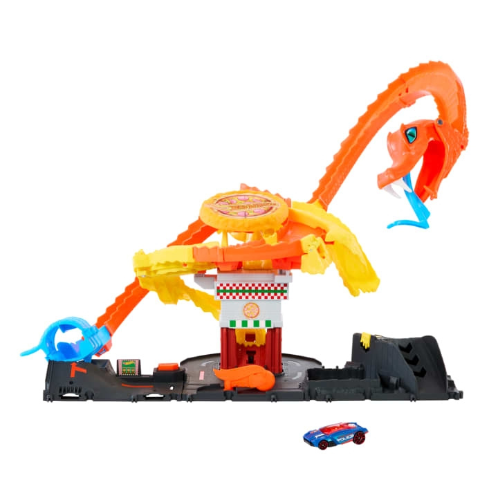 Hot Wheels City Cobra Slam Pizza Attack (HTN81) i gruppen LEGETØJ, BØRN & BABY / Legetøj / Legesæt hos TP E-commerce Nordic AB (D27734)