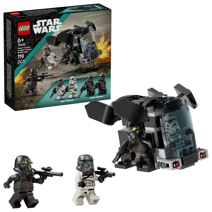 LEGO Star Wars TM - Death Trooper & Night Trooper Battle Pack (75412) i gruppen LEGETØJ, BØRN & BABY / Legetøj / Bygge legesager / Lego hos TP E-commerce Nordic AB (D27739)