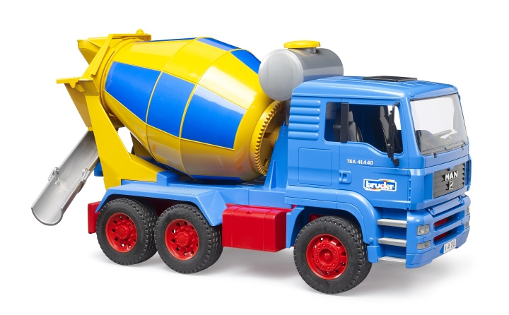 Bruder MAN TGA lastbil med betonblander (01063) i gruppen LEGETØJ, BØRN & BABY / Legetøj / Legetøjsbiler hos TP E-commerce Nordic AB (D27742)