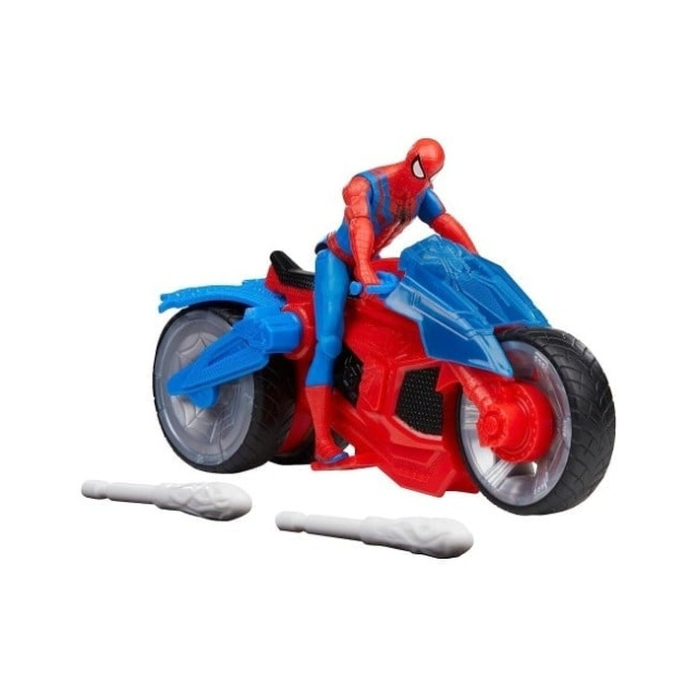 Disney Spider-Man - Web Blast-cykel (F6899) i gruppen LEGETØJ, BØRN & BABY / Legetøj / Legetøjsbiler hos TP E-commerce Nordic AB (D27747)