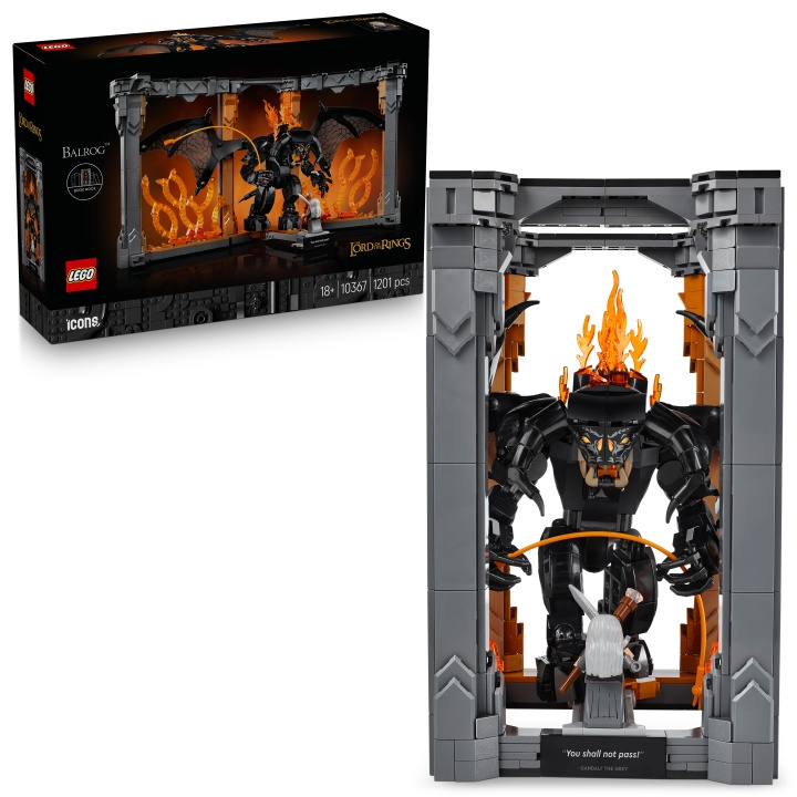 LEGO Ikoner - Ringenes Herre: Balrog™ bogkrog (10367) i gruppen LEGETØJ, BØRN & BABY / Legetøj / Bygge legesager / Lego hos TP E-commerce Nordic AB (D27755)