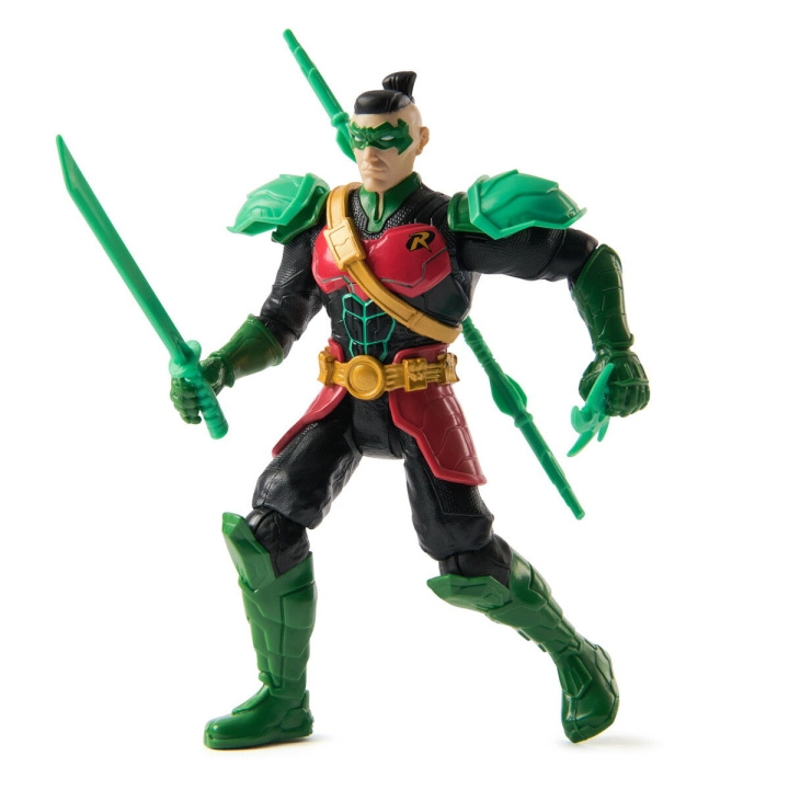DC Comics Batman - Ninja Strike Weapon Warriors 15 cm - Robin i gruppen LEGETØJ, BØRN & BABY / Legetøj / Figurer, miniaturer og tilbehør hos TP E-commerce Nordic AB (D27778)