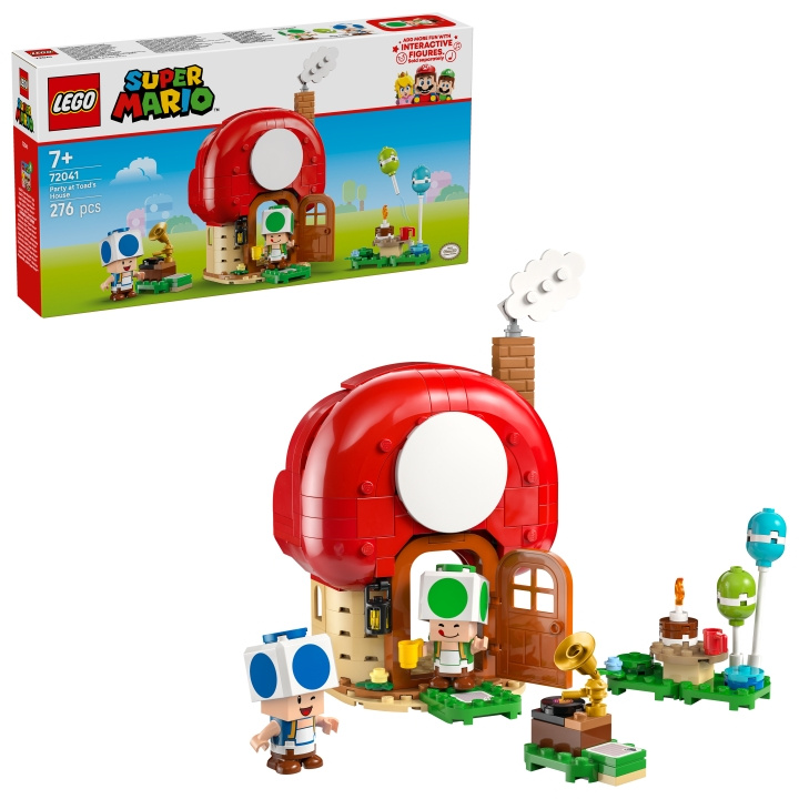 LEGO Super Mario - Party at Toad\'s House (72041) i gruppen LEGETØJ, BØRN & BABY / Legetøj / Bygge legesager / Lego hos TP E-commerce Nordic AB (D27804)
