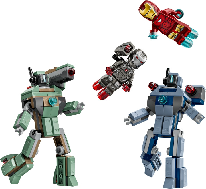 LEGO Super Heroes - Iron Man & War Machine vs. Hammer Drones (76320) i gruppen LEGETØJ, BØRN & BABY / Legetøj / Bygge legesager / Lego hos TP E-commerce Nordic AB (D27809)