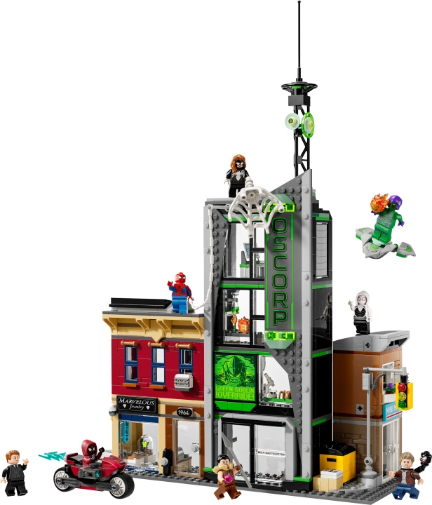 LEGO Superhelte - Spider-Man vs. Oscorp (76324) i gruppen LEGETØJ, BØRN & BABY / Legetøj / Bygge legesager / Lego hos TP E-commerce Nordic AB (D27811)