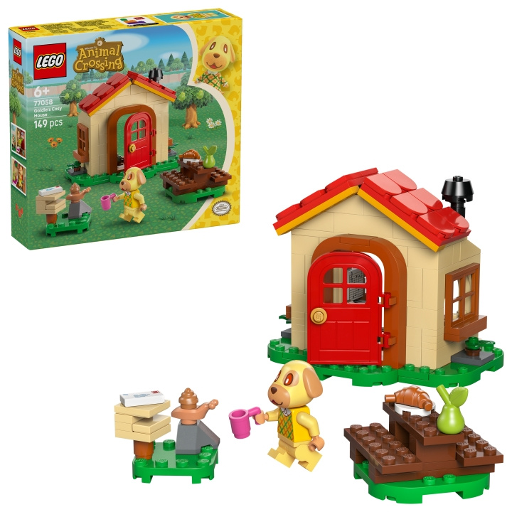 LEGO Animal Crossing - Goldies hyggelige hus (77058) i gruppen LEGETØJ, BØRN & BABY / Legetøj / Bygge legesager / Lego hos TP E-commerce Nordic AB (D27815)