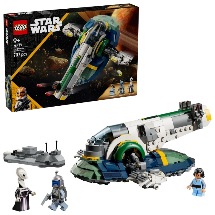 LEGO Star Wars TM - Jango Fetts stjerneskib (75433) i gruppen LEGETØJ, BØRN & BABY / Legetøj / Bygge legesager / Lego hos TP E-commerce Nordic AB (D27822)