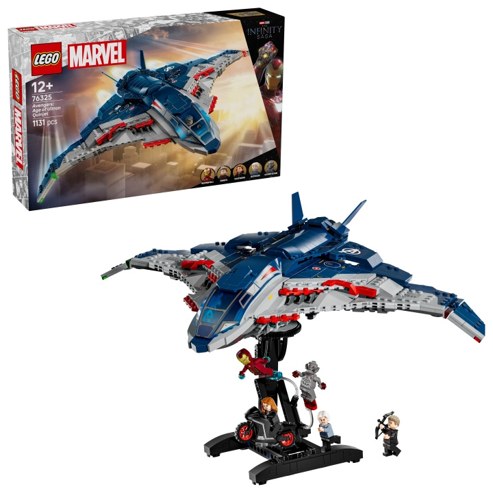 LEGO Superhelte - Avengers: Age of Ultron Quinjet (76325) i gruppen LEGETØJ, BØRN & BABY / Legetøj / Bygge legesager / Lego hos TP E-commerce Nordic AB (D27824)