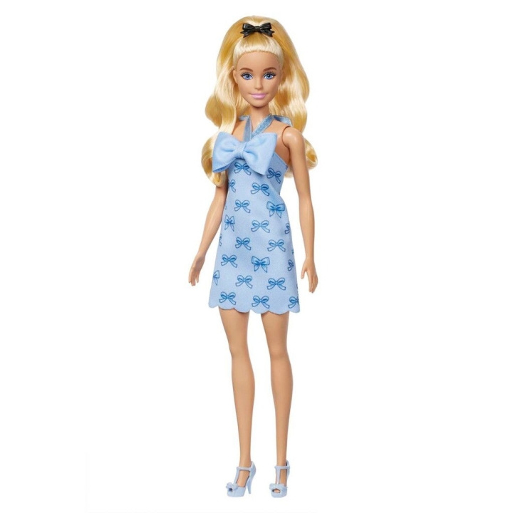 Barbie Fashionista dukke blå sløjfer (HYT93) i gruppen LEGETØJ, BØRN & BABY / Legetøj / Docks og tilbehør hos TP E-commerce Nordic AB (D27846)